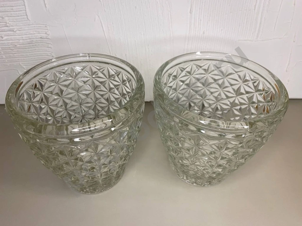 Винтажная советская конфетница стекло ваза СССР