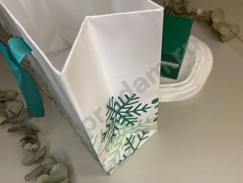 Новогодний пакет и коробка Адамас Adamas