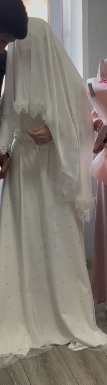 Мусульманское свадебное платье