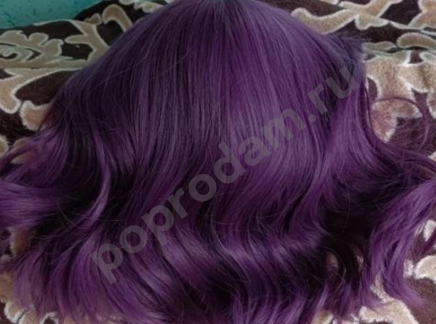 Парик фиолетовый новый