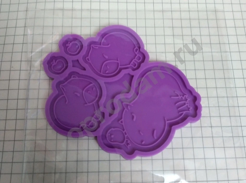 Силиконовая форма Капибара для шоколада Новая