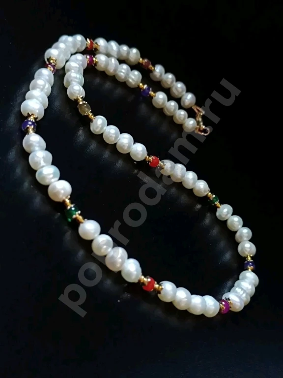 Бусы. Натуральный Жемчуг. Italia Independent.