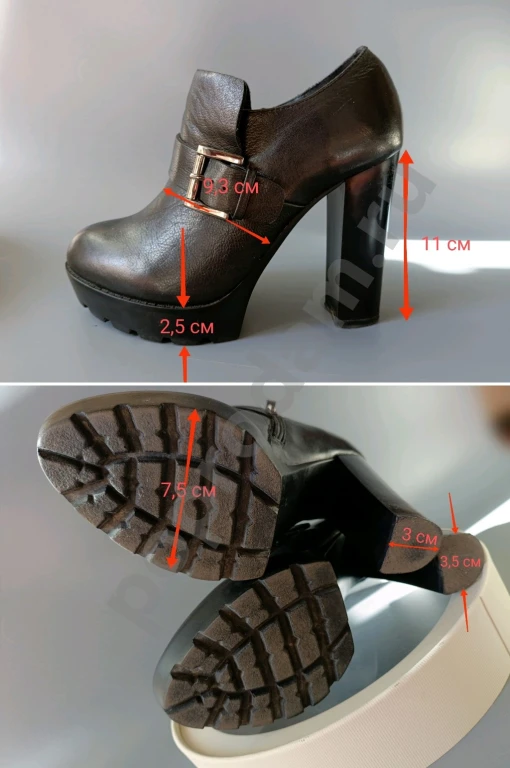 Туфли кожаные р 36 ботильоны на осень