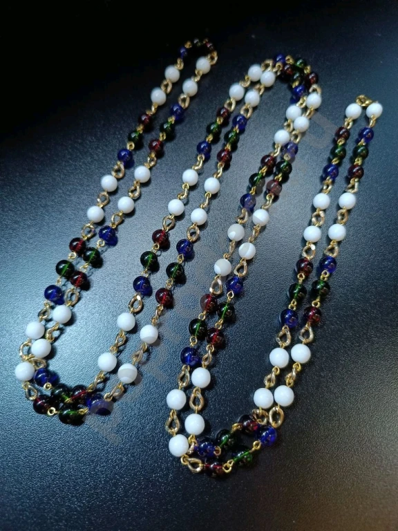 Длинные Бусы Цепочка.1метр 82см. Italia Independent. Стекло.