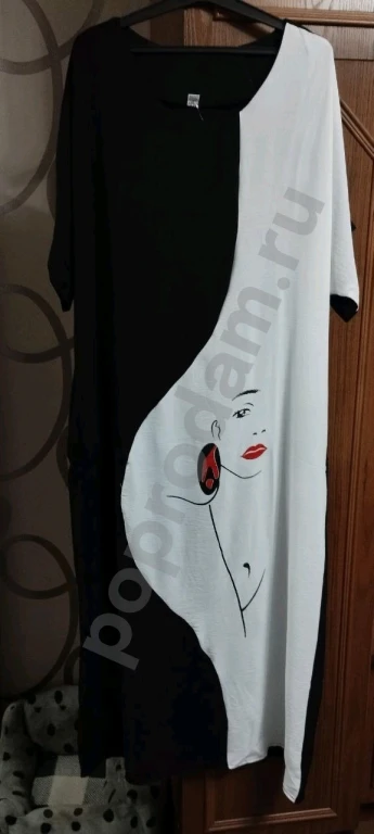 Женское платье большого размера