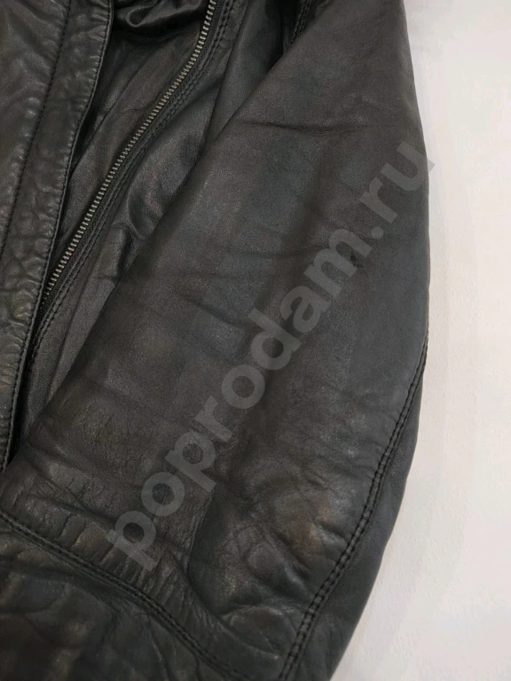 Куртка кожаная демисезонная