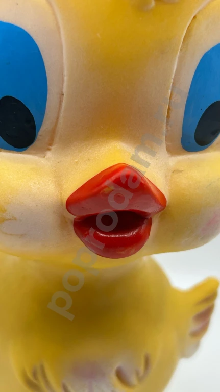 Игрушка Утенок утка резиновая винтажная