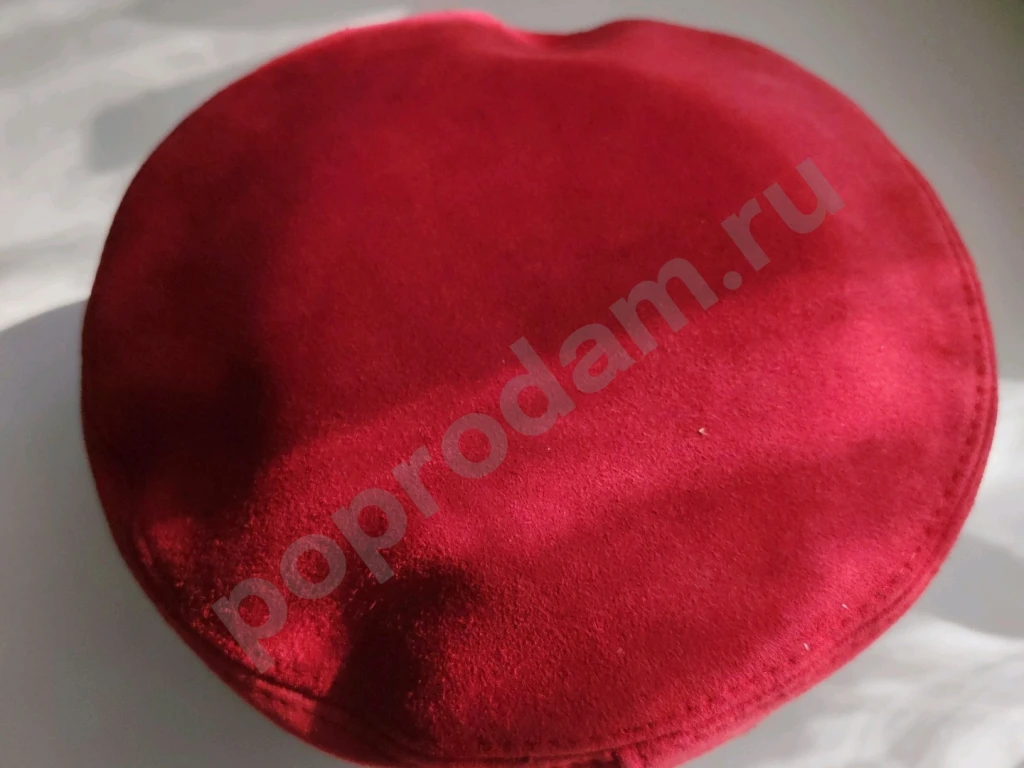 Кепи женское из замши