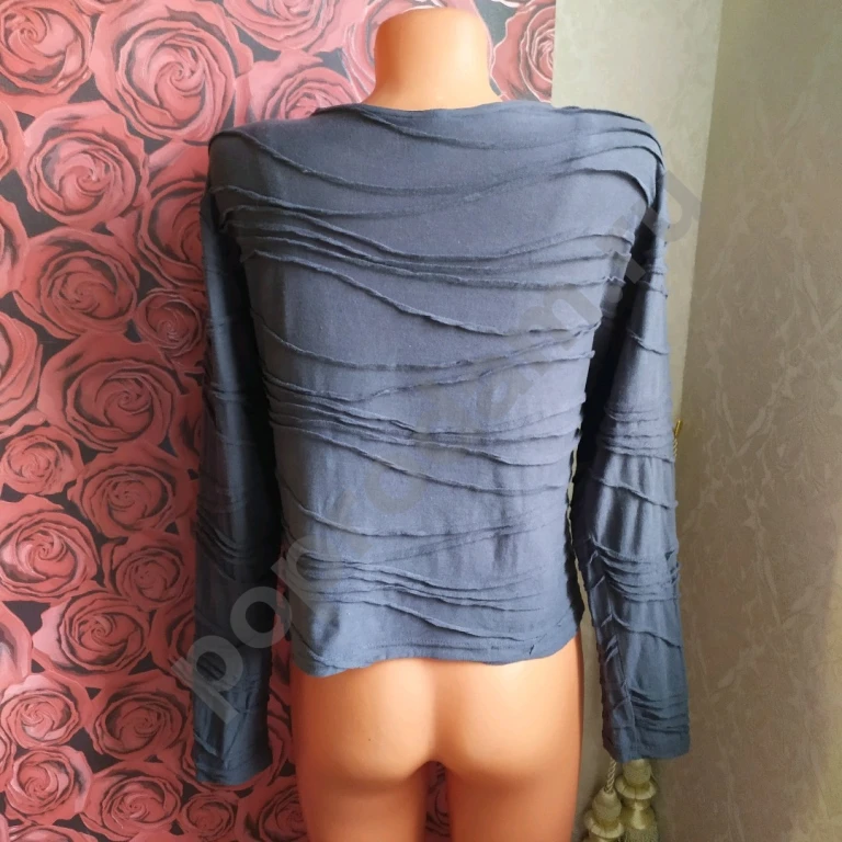 Кофточка женская 50 хлопок Salfiero серая