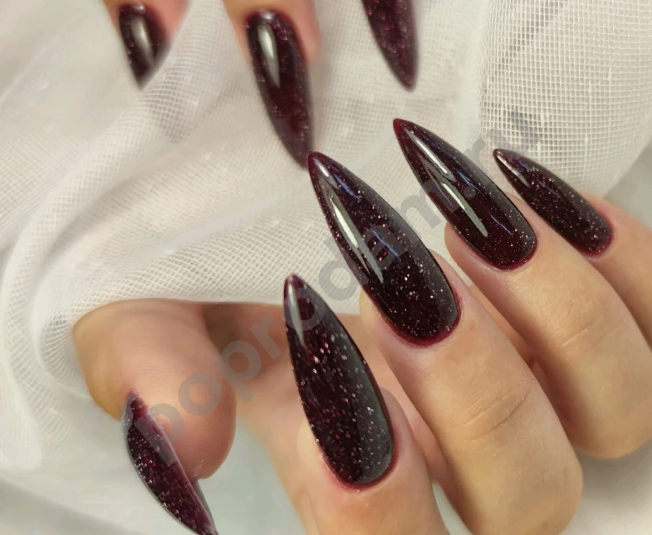 Наращивание ногтей, гель лак