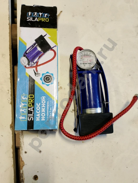 Ножной насос для велосипеда