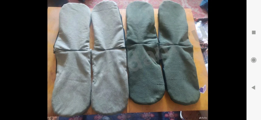 Верхонки кожаные СССР . новые .