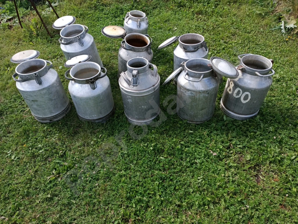 Фляга алюминиевая бу 40л СССР . Доставка