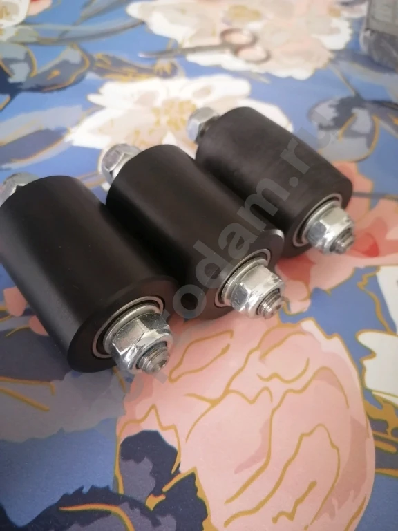 Ролики для гриндера с подшипниками и осями D40, L54.