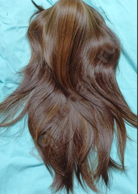 Парик каштановый новый