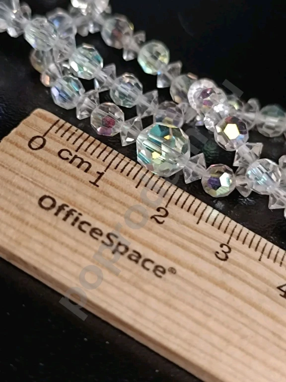 Колье. Винтаж. Стекло АБ. Родная сборка!