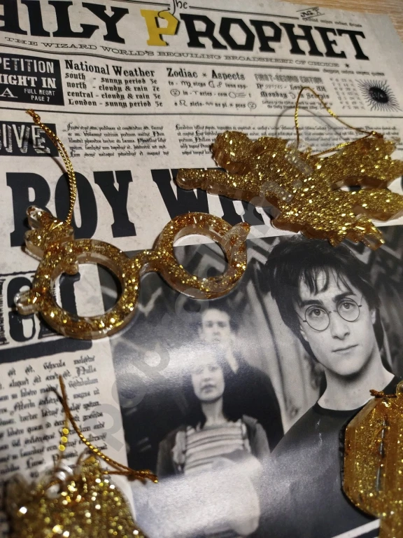 Елочные игрушки Гарри Поттер эпоксидная смола подвес в машину