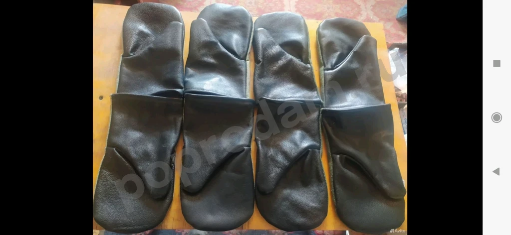 Верхонки кожаные СССР . новые .