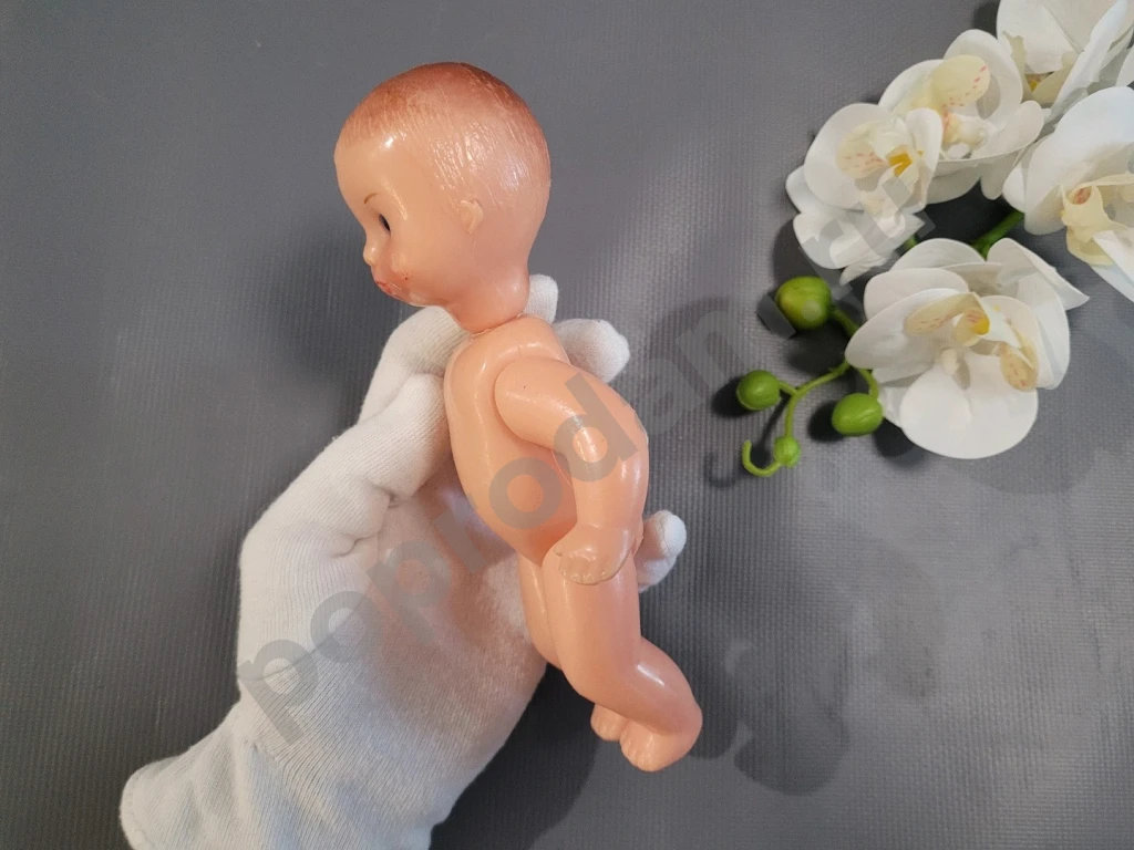 Кукла пупс СССР девочка пластик 18 см