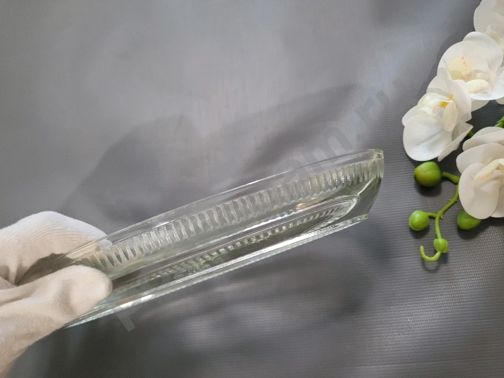 Селедочница / шпротница стекло СССР