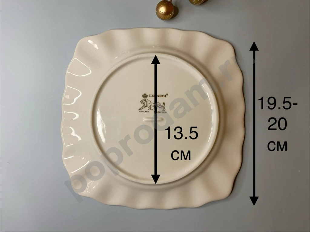 Новогодняя тарелка Lenardi