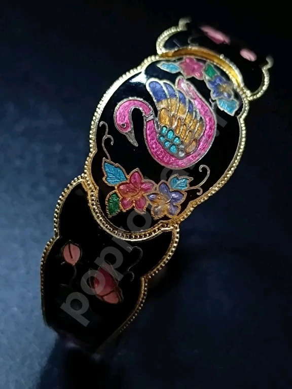 Браслет. Клуазоне. Винтаж.