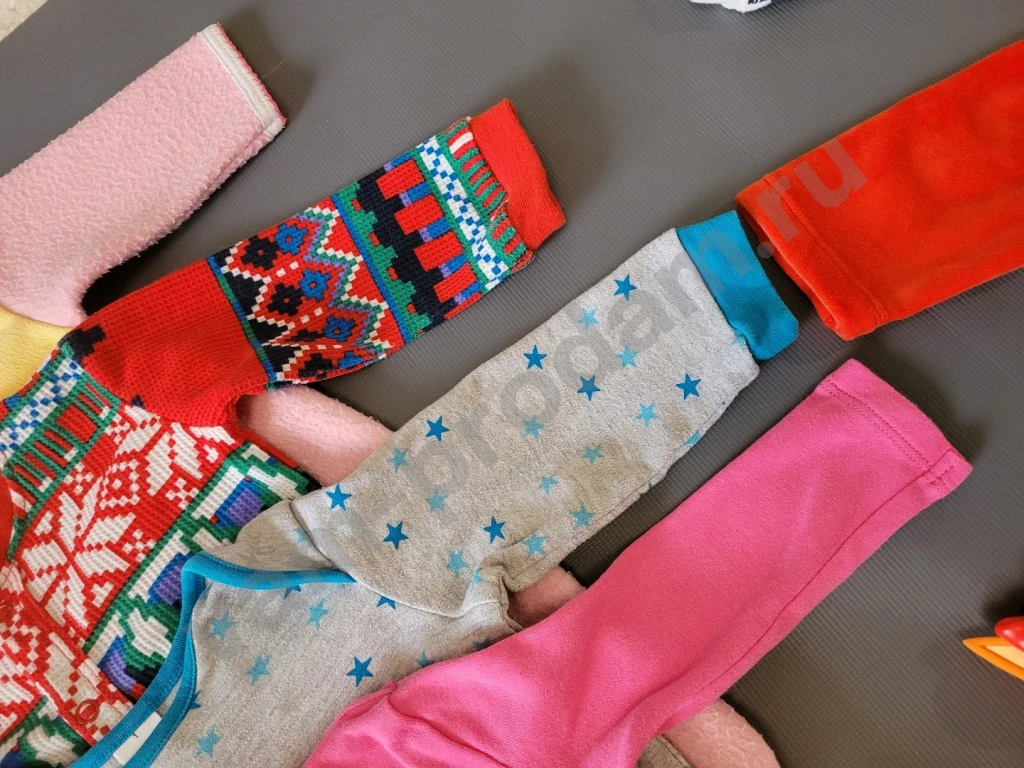 Пакет брендовой одежды для девочки 68 слипы George