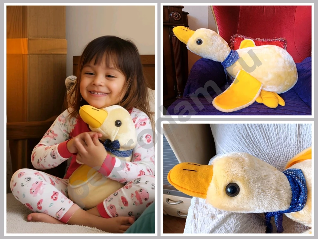 Мягкие игрушки подушки оживят твою кровать