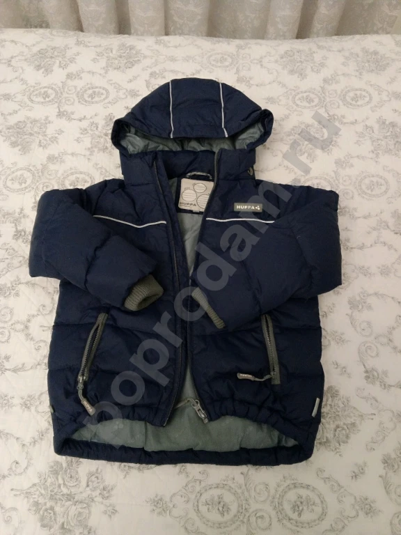 Куртка зимняя,размер 104+шапка