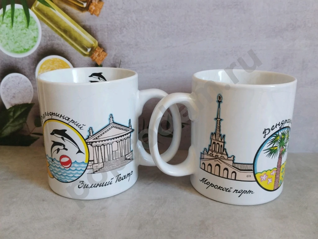 Новые сувенирные кружки Сочи