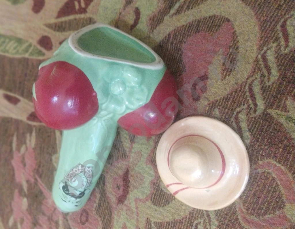 Статуэтка - Штоф огурец и помидоры СССР