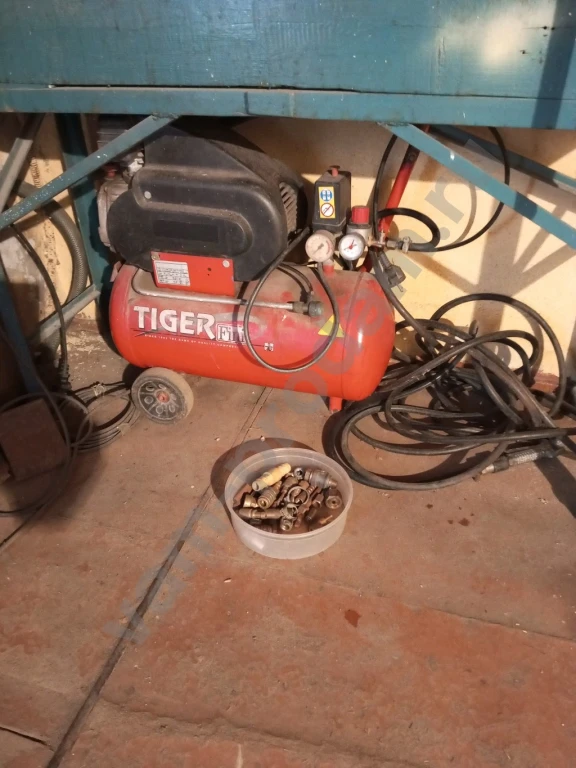 Воздушный компрессор масляный.TIGER Fini MK