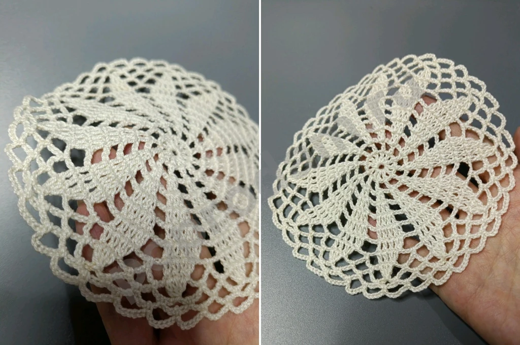 Салфетки ажурные ручной работы