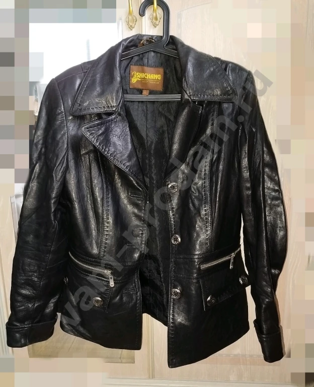 Куртка женская натуральная кожа 46