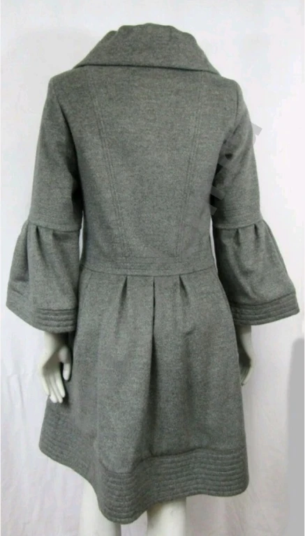 Пальто натуральная шерсть с подкладкой из шелка