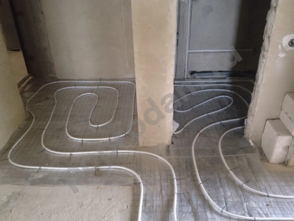 Монтаж отопления воды и канализации