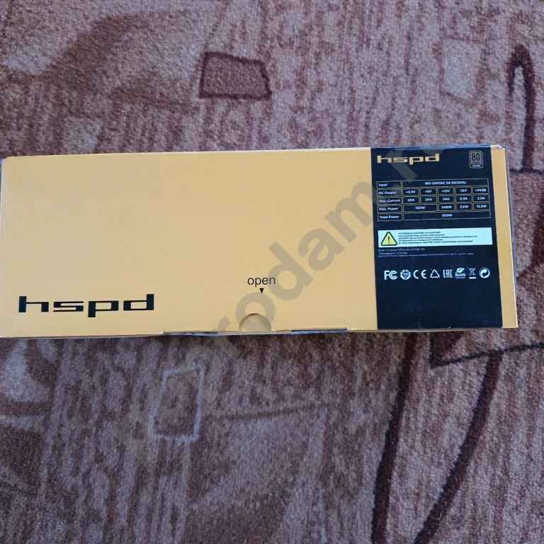Блок питания 650w hspd bronze
