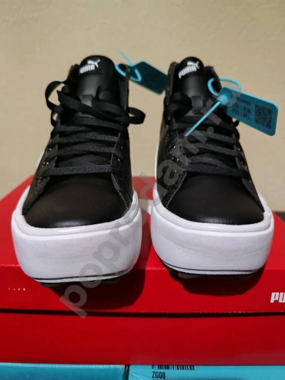 Женские утеплённые кеды Puma Kaia Mid Fur (Poizon)