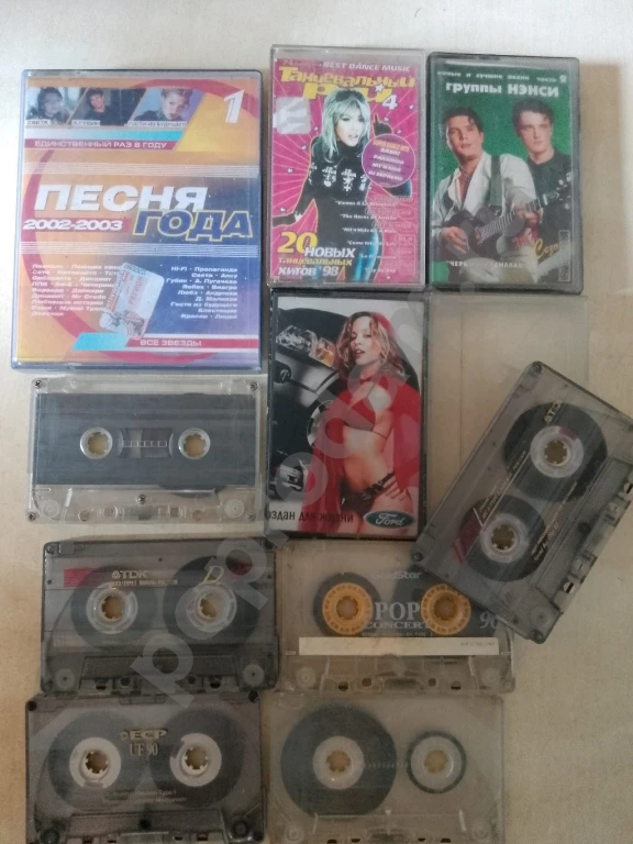Аудиокассеты оригинал