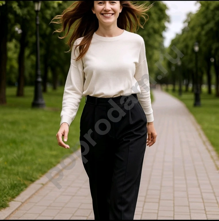 Брюки Befree размер М 46 черные с карманами