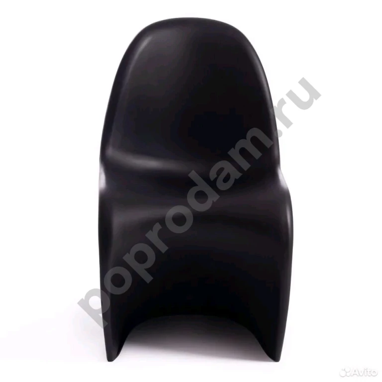 Стул Festa Verner Panton Style Chair Black матовый