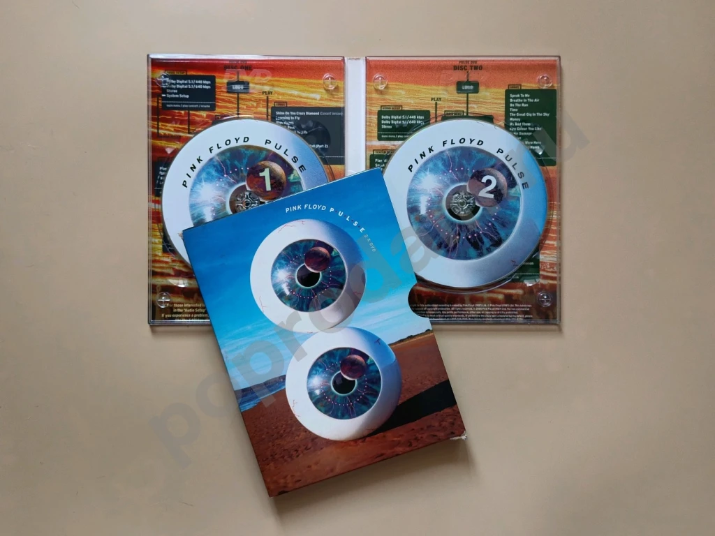Pink Floyd Pulse диски DVD