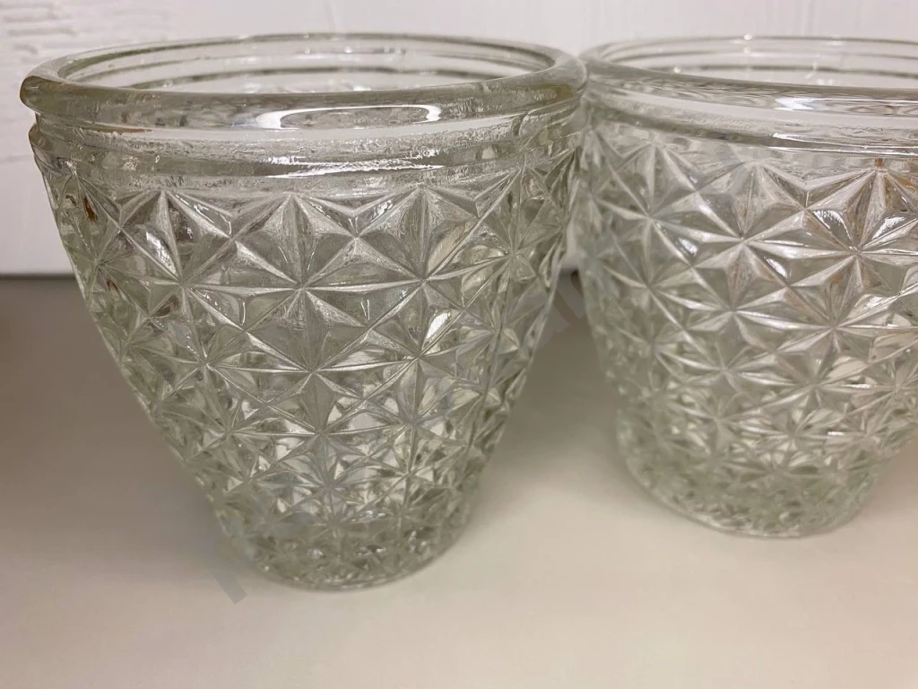 Винтажная советская конфетница стекло ваза СССР