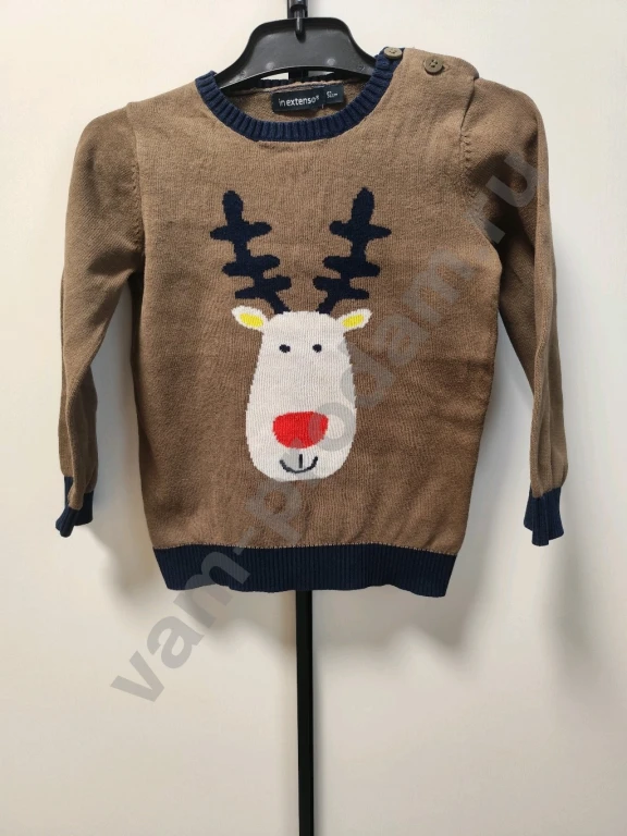 Джемпер новогодний 86-93