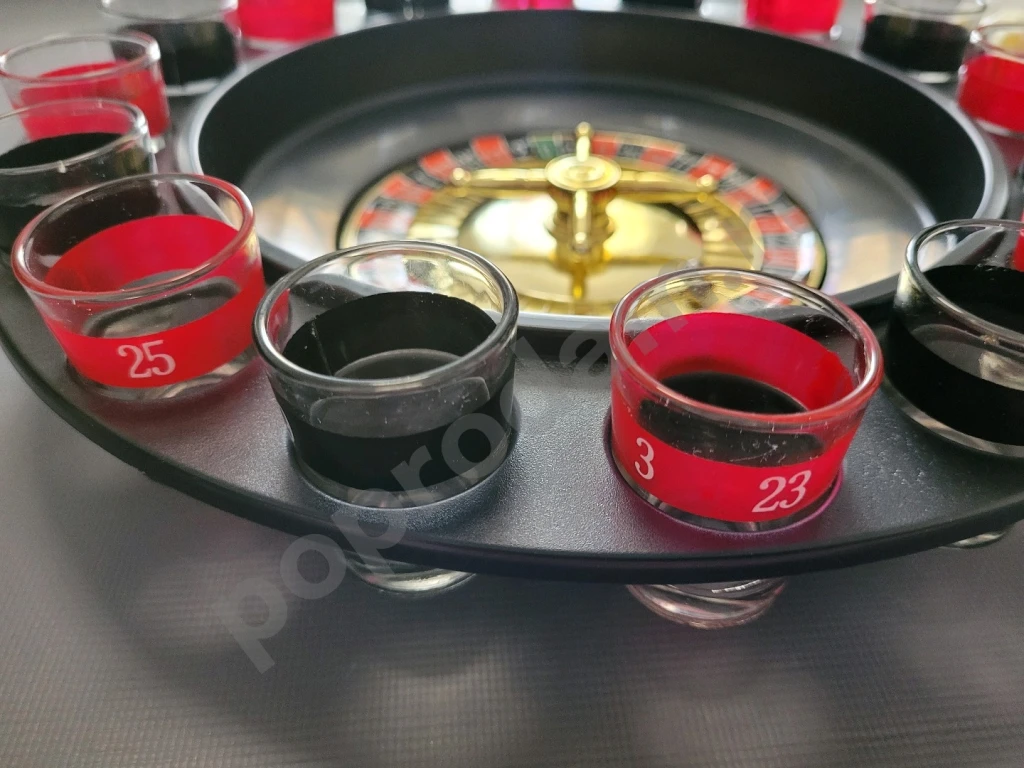 Настольная игра рулетка со стопками