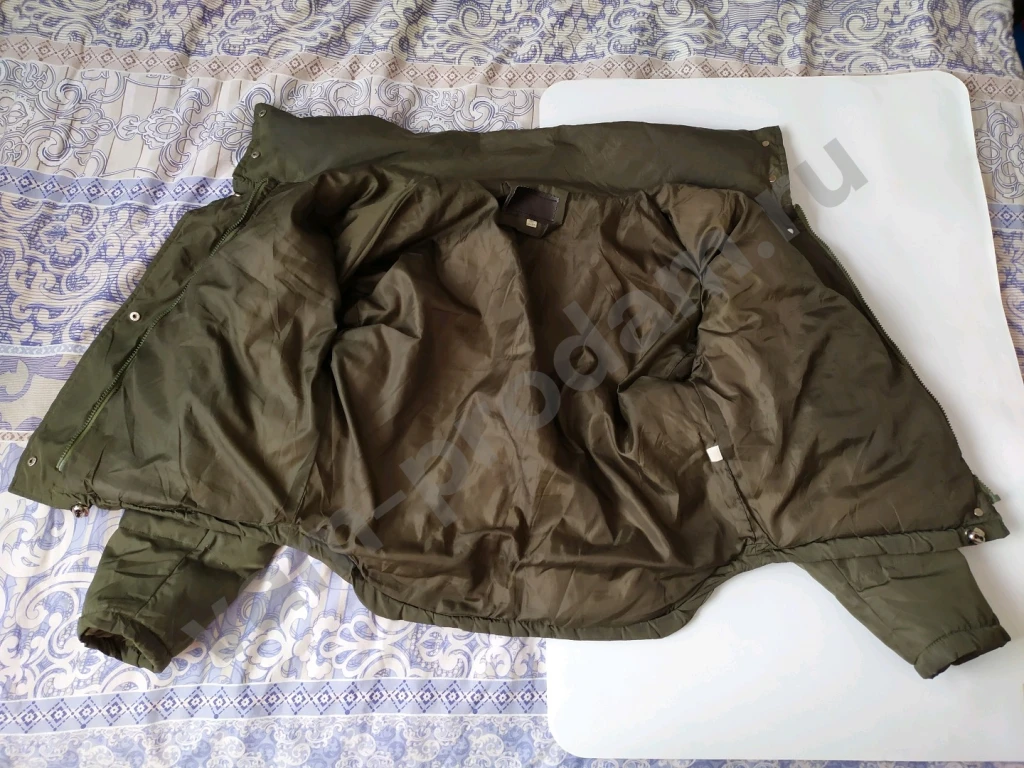 Куртка женская зелёная Размер 50 52