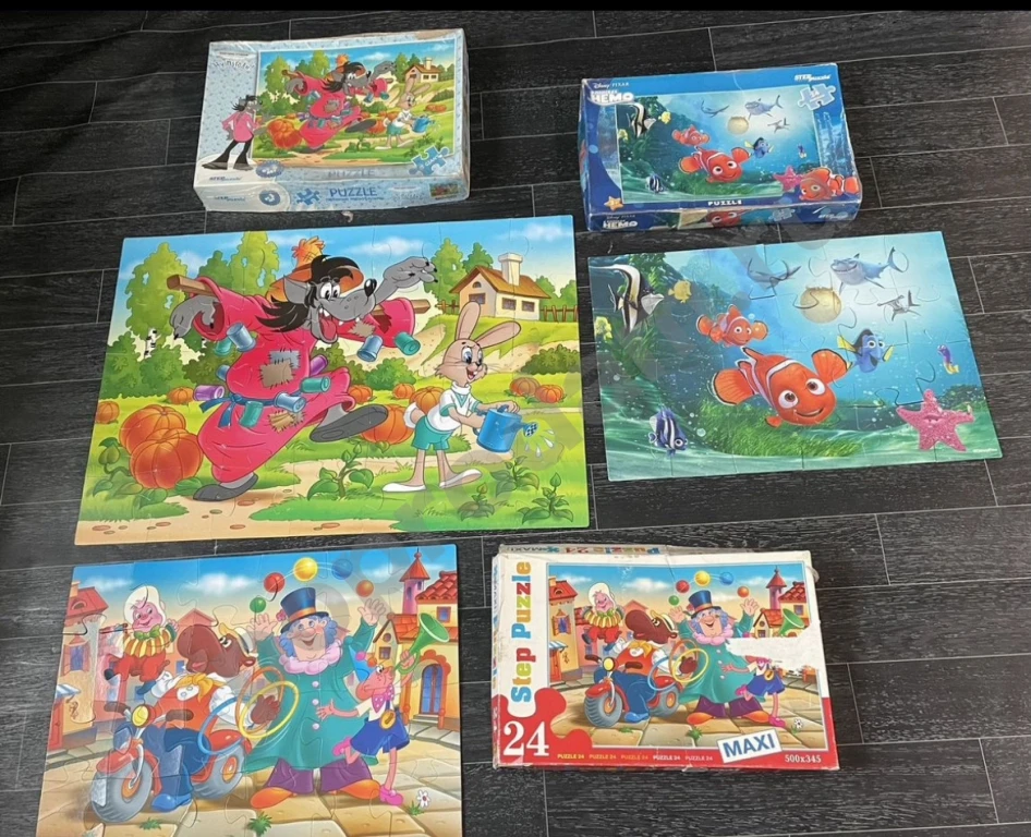 Макси пазлы для малышей