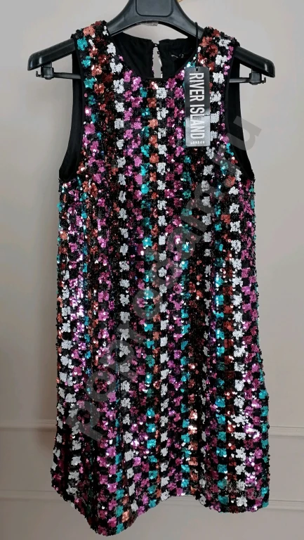 Платье с пойетками