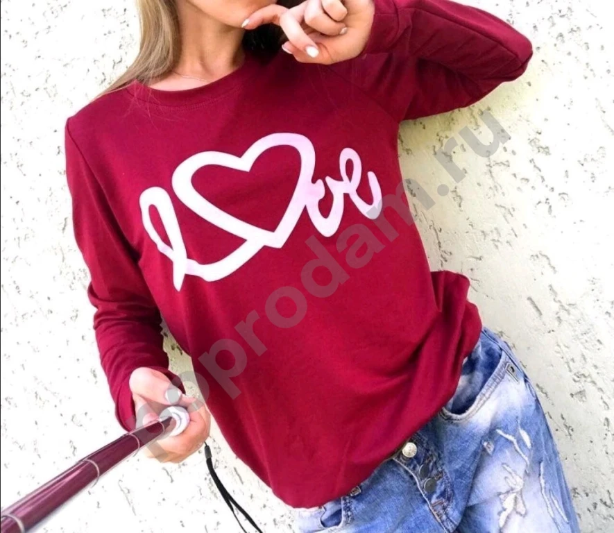 Женский свитшот