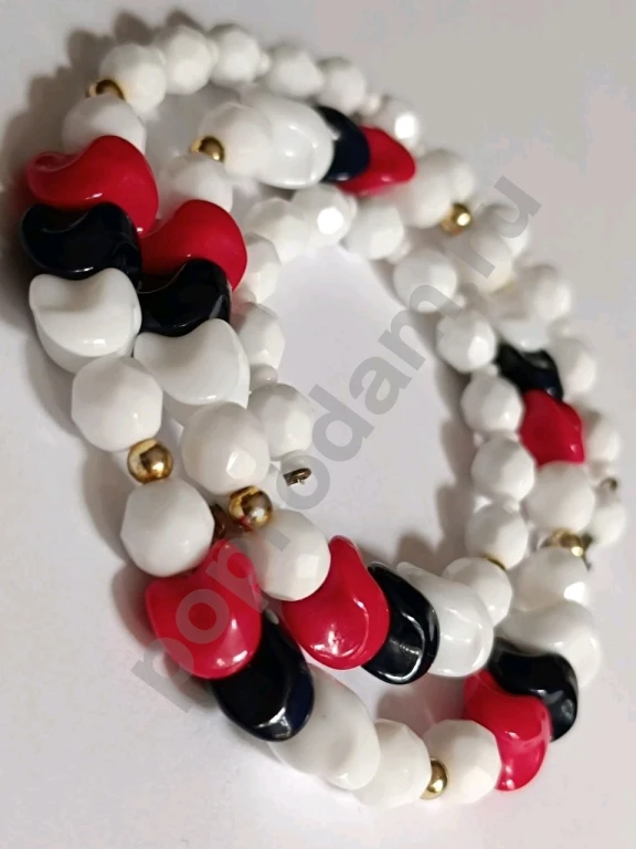 Бусы. Чехия. Jablonex. Винтаж. Стекло.